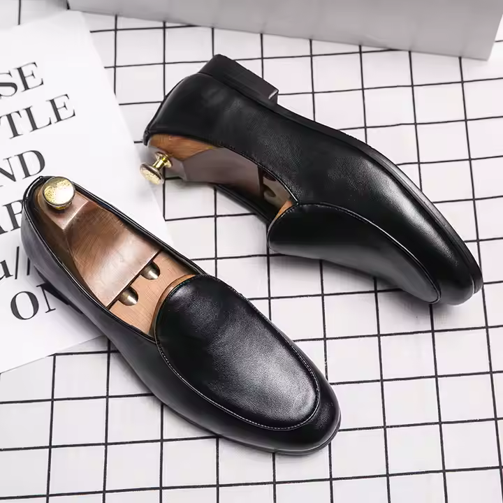 Mocassin soulier avec semelle - Toutes saisons, résistant, confortable et durable