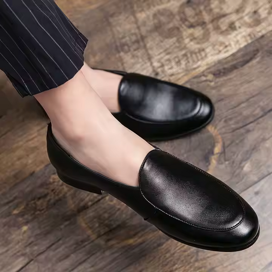 Mocassin soulier avec semelle - Toutes saisons, résistant, confortable et durable