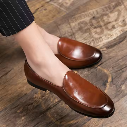 Mocassin soulier avec semelle - Toutes saisons, résistant, confortable et durable