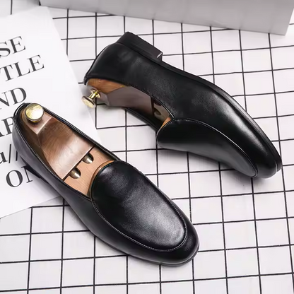 Mocassin soulier avec semelle - Toutes saisons, résistant, confortable et durable
