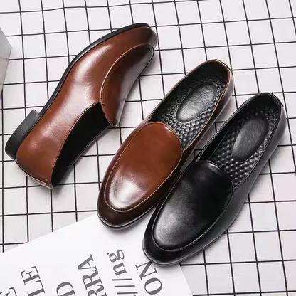 Mocassin soulier avec semelle - Toutes saisons, résistant, confortable et durable